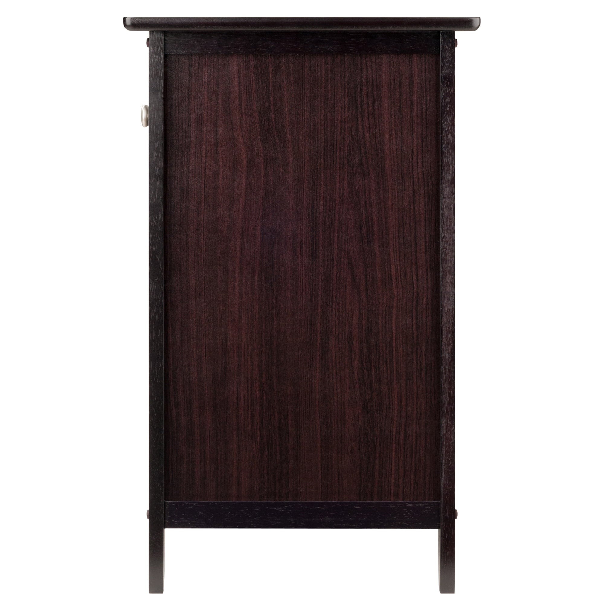 Winsome Wood Eugene Accent Table, Nightstand, Espresso Finish