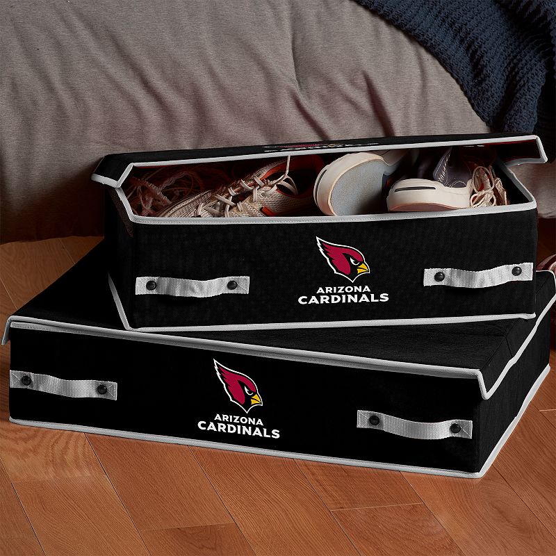 Franklin Sports Arizona Cardinals Large Under-the-Bed Storage Bin