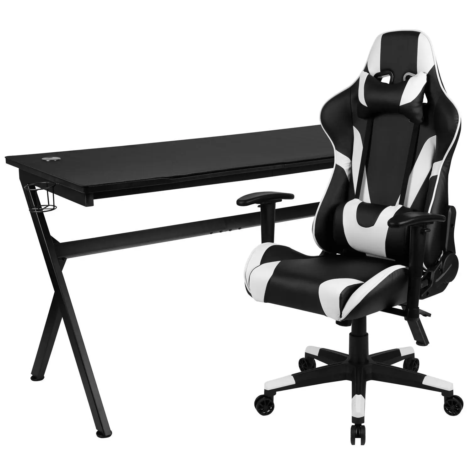 Rectangular Desk and Chair Set