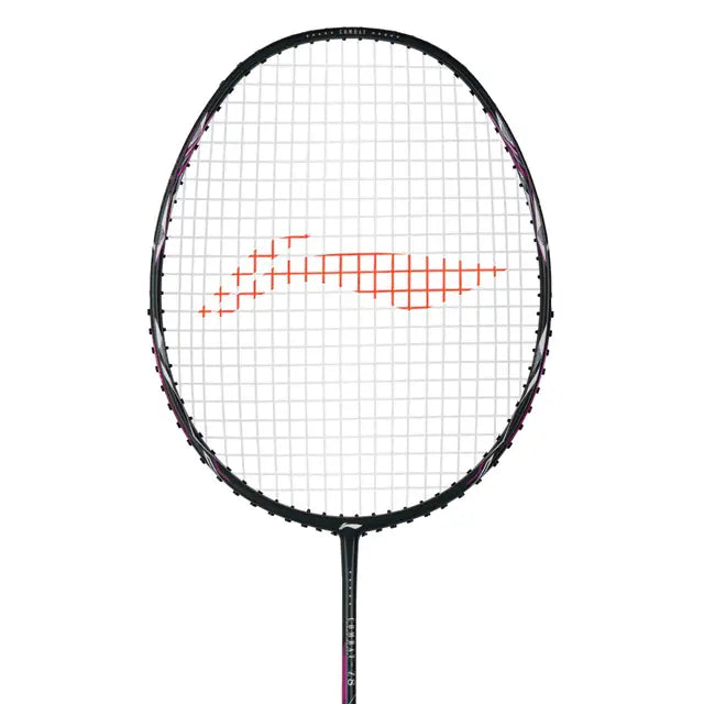 Li-Ning Combat Z8 Badminton Racket (Dark Slate/Gray/Pink) - 80 Grams