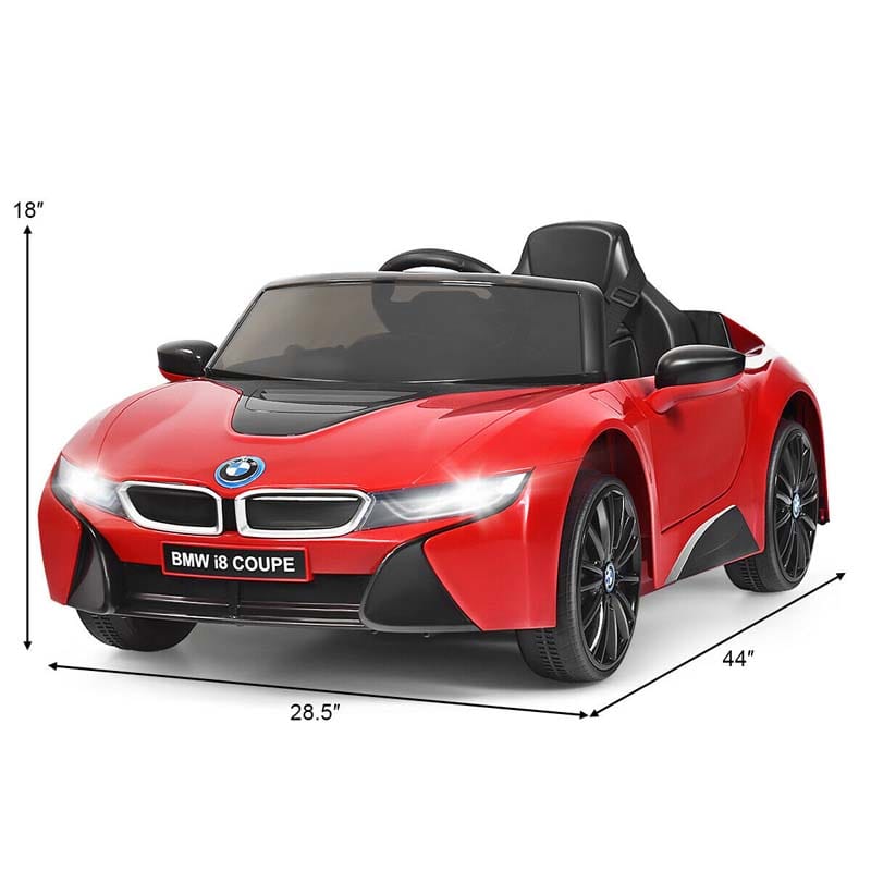 12V Licensed BMW I8 Coupe Kids Ride On Car Battery Powered Electric Vehicle with 2.4G Remote Control