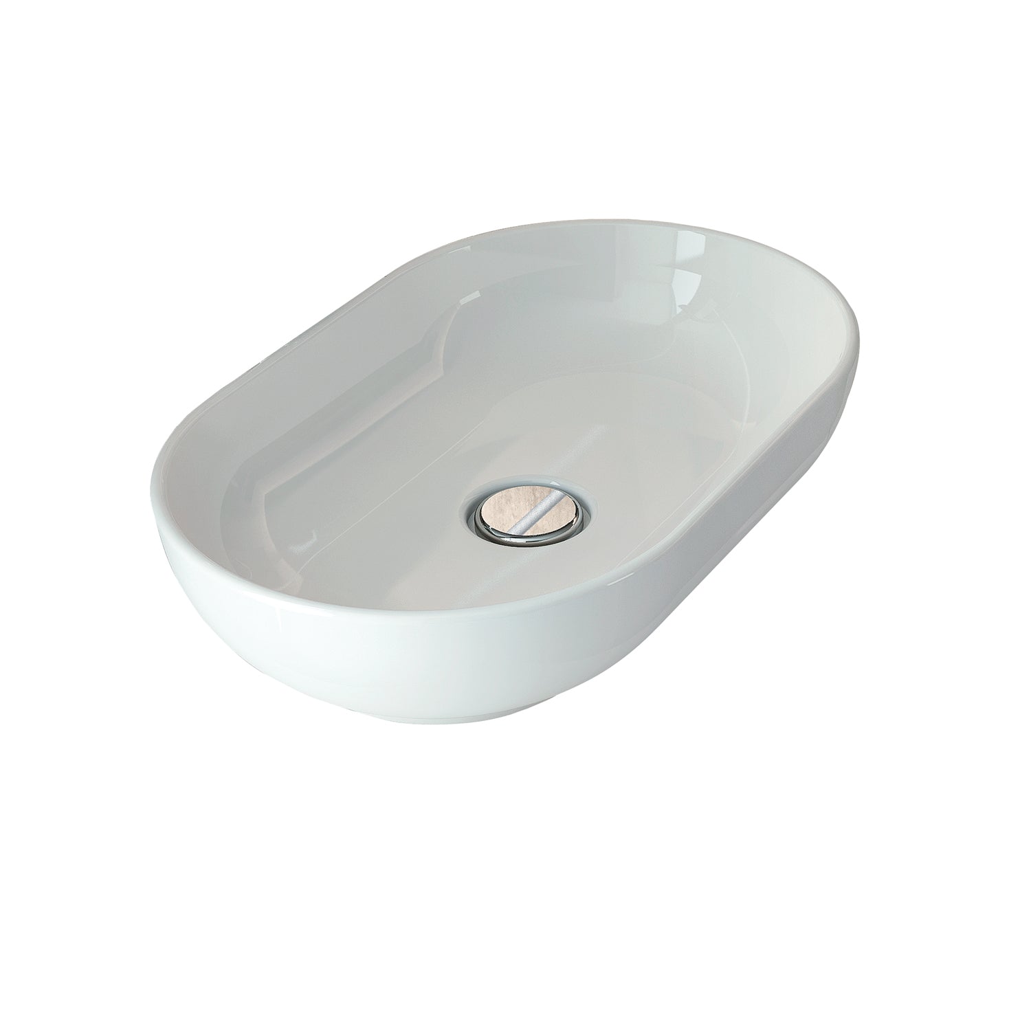 Feeling Slim Oval Above Counter Basin