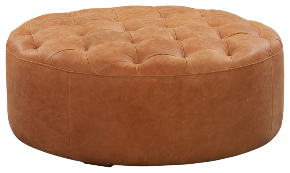 Poly and Bark Ascot Ottoman   Transitional   Footstools And Ottomans   by Edgemod Furniture  Houzz