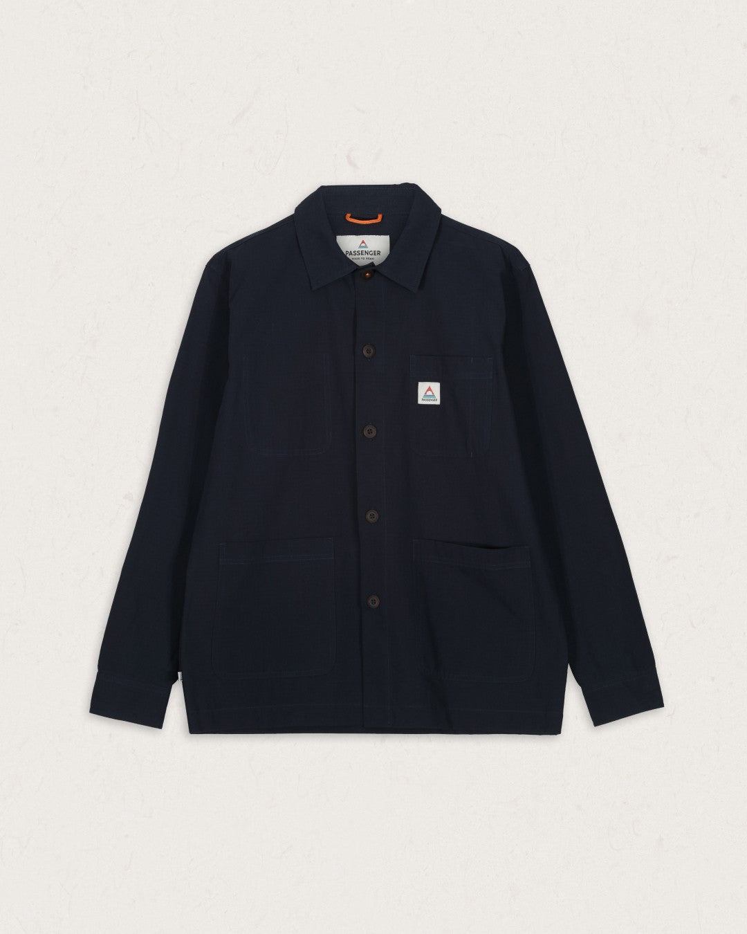 Balsa Organic Cotton Overshirt - Deep Navy