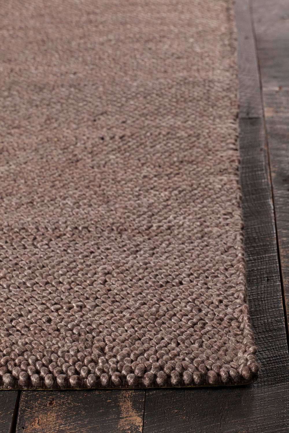 Burton Taupe Hand Woven Rug