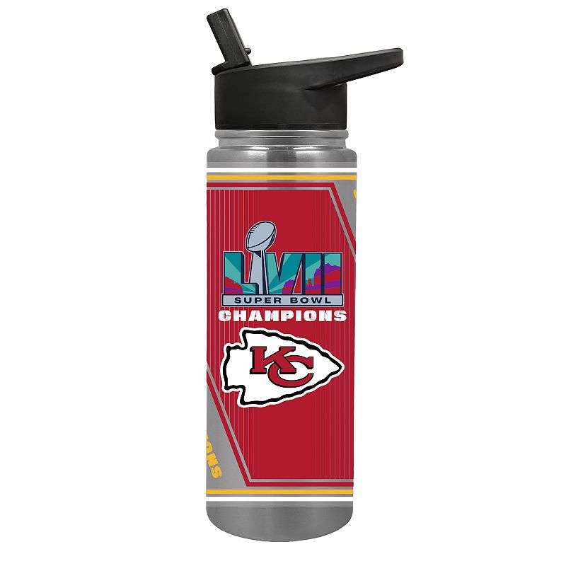 Kansas City Chiefs Super Bowl LVII Champions Hydration Water Bottle