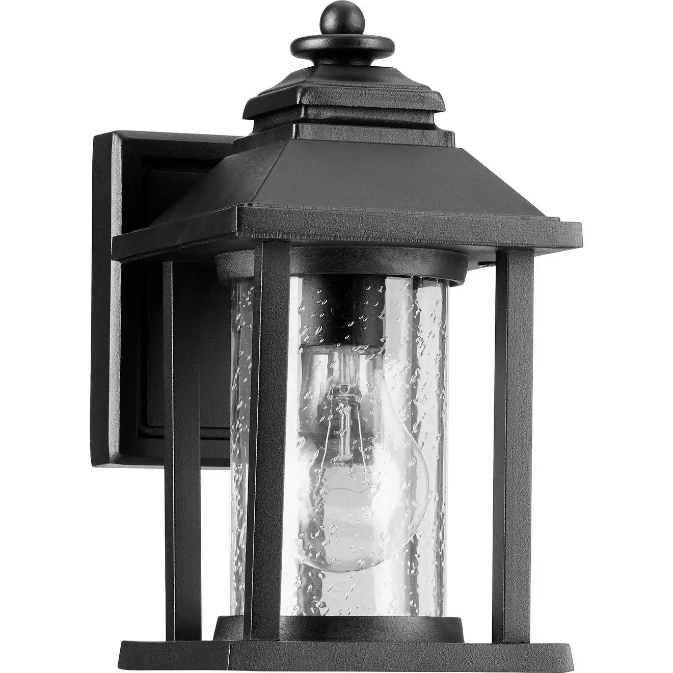 Crusoe Noir 1-light Outdoor Lantern Shopping - The Best Deals on Outdoor Wall Lanterns | 27711674