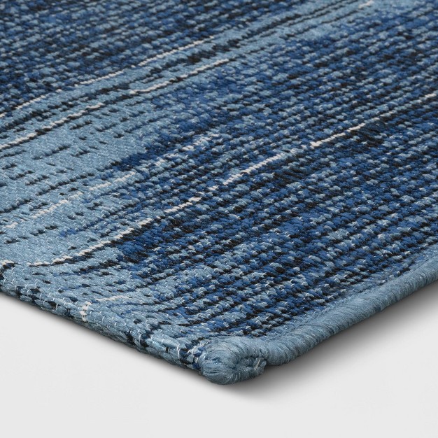 5 x27 X 7 x27 Outdoor Rug Denim Dye