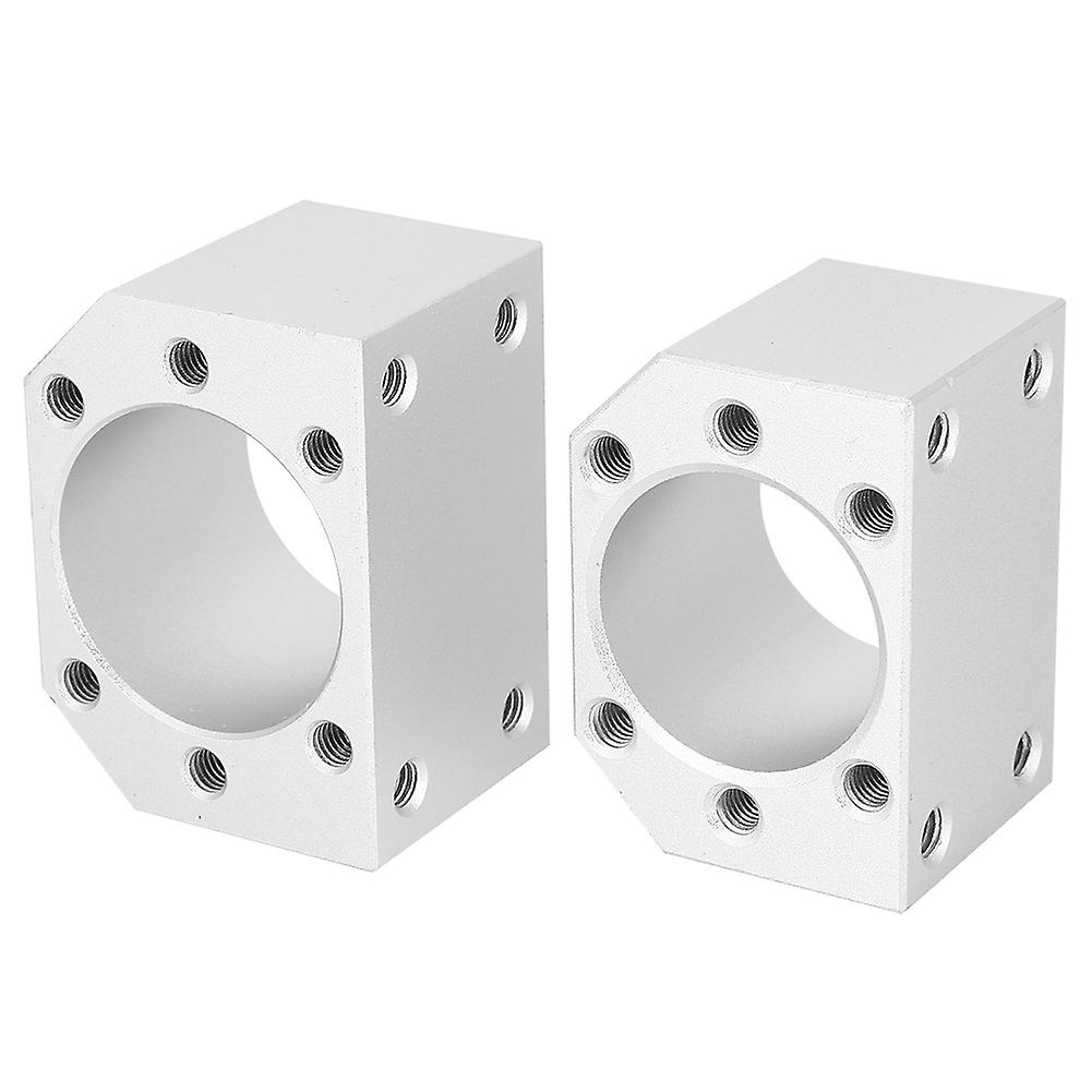 2PCs Screw Nut Bracket CNC Ball Parts 10 Fixing Hole Aluminum Alloy Lathe Accessory Accurant