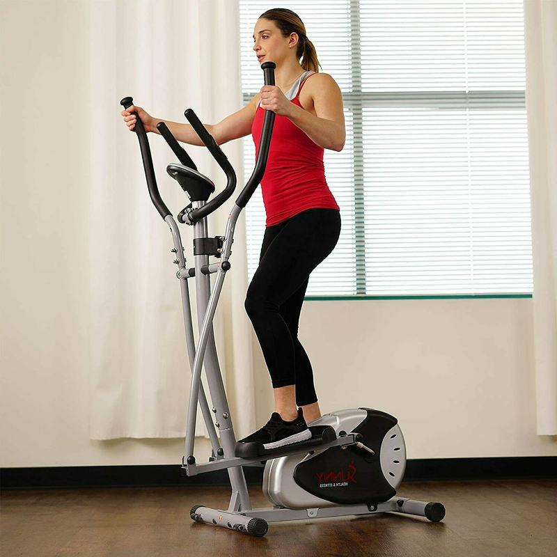 Premium Compact Home Magnetic Elliptical Exercise Machine