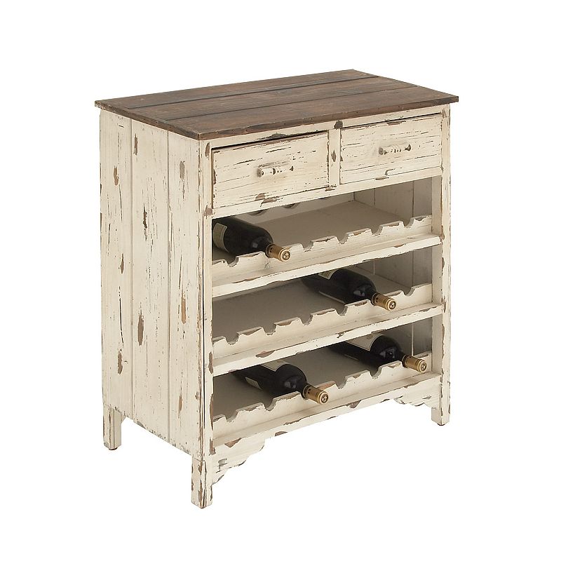 Stella and Eve Wood Wine Rack