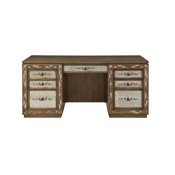 Acme 93790 Orianne Computer Desk   Hutch  Antique ...