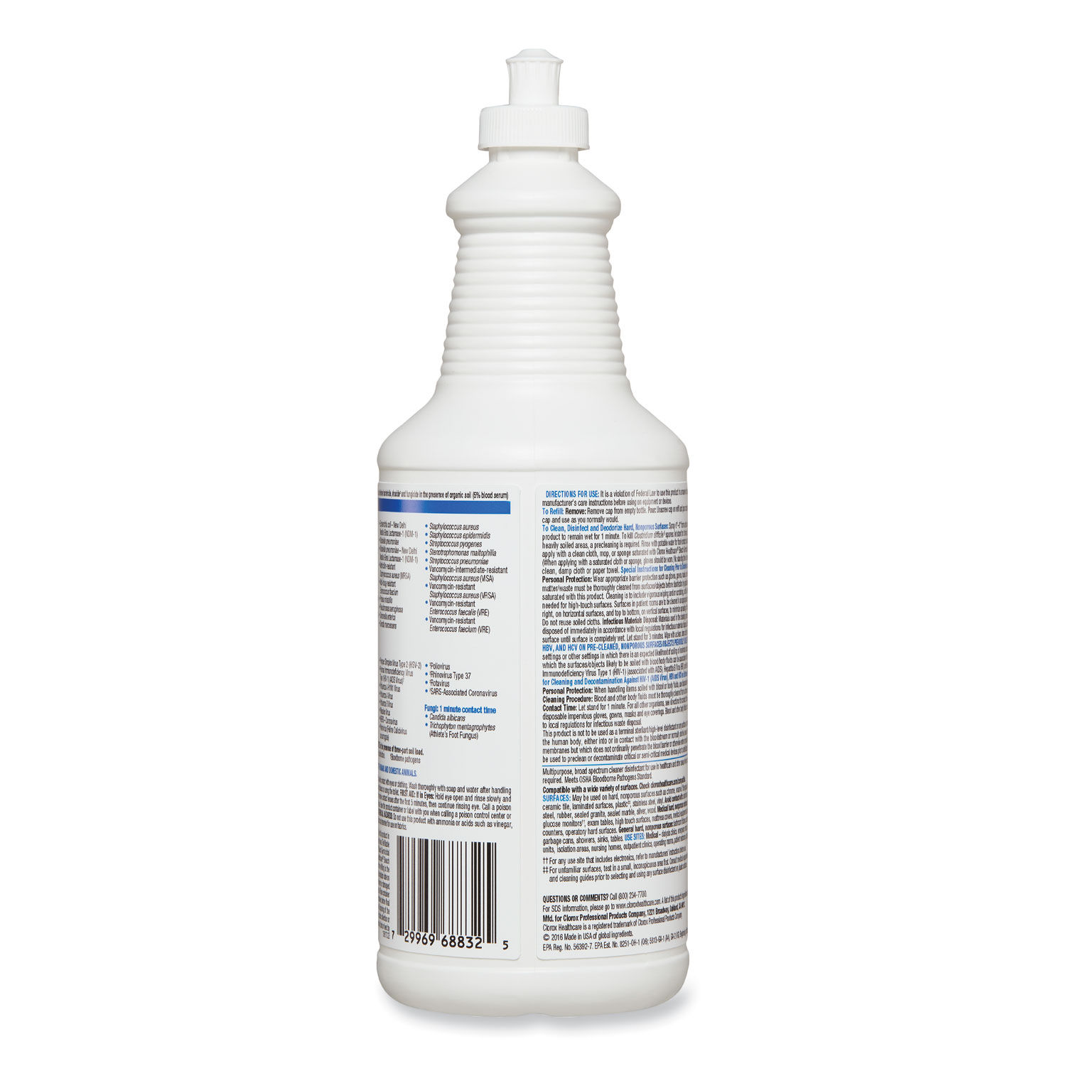 Bleach Germicidal Cleaner by Cloroxandreg; Healthcareandreg; CLO68832