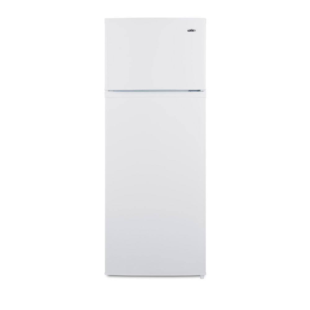 Summit Appliance 7.1 cu. ft. Top Freezer Refrigerator in White Counter Depth CP962