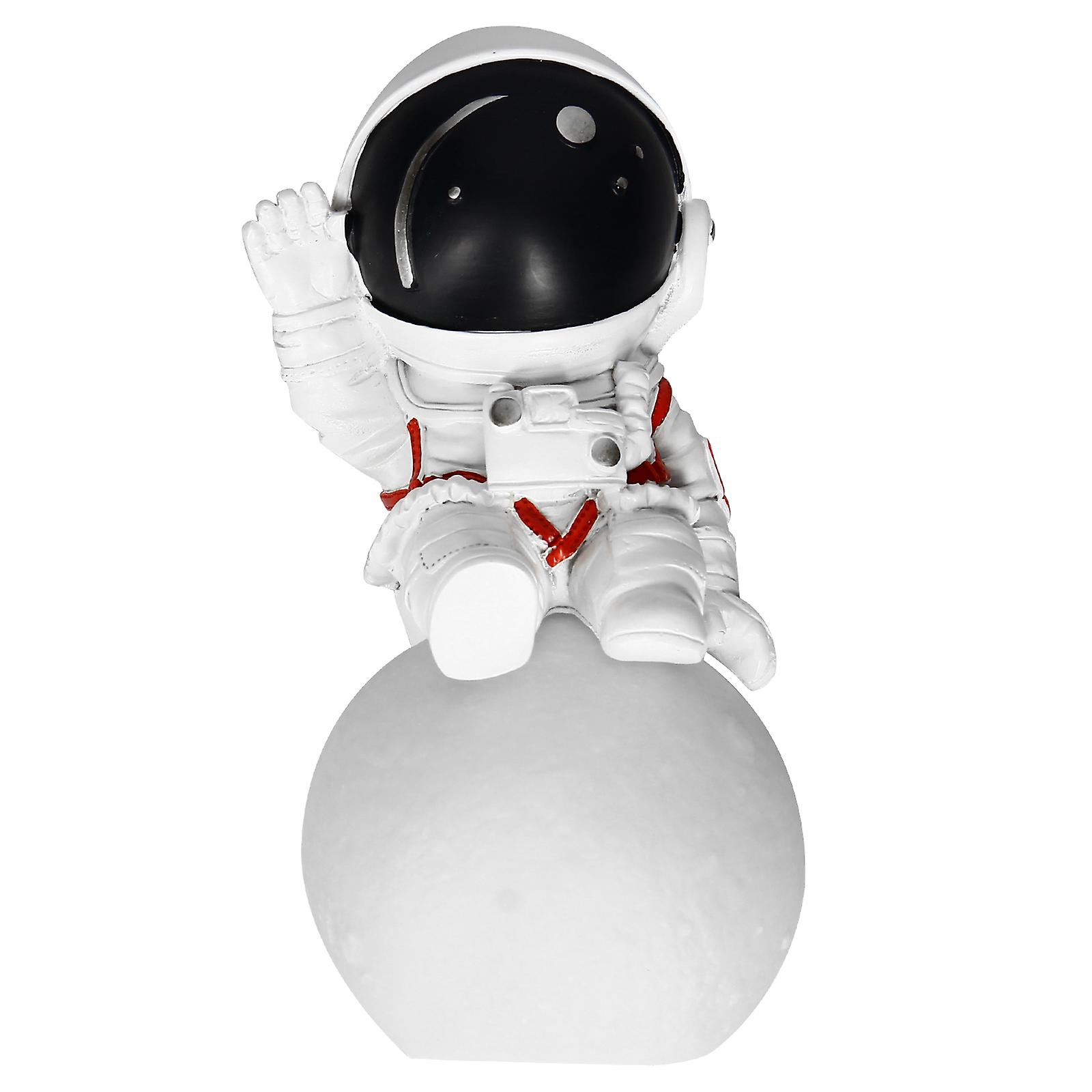 Astronaut on the Moon Night Light with LED Soft Light Autonomy