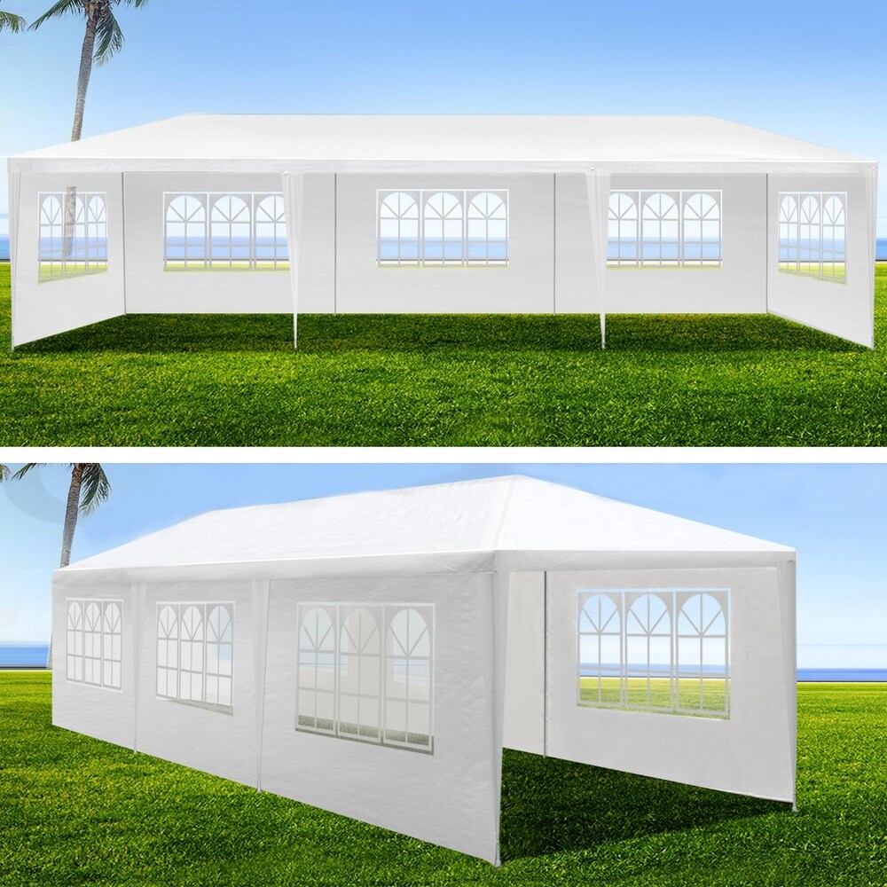 10x30 ft Wedding Party Canopy Tent with Removable Walls