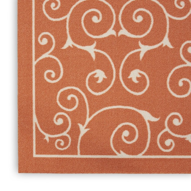 Nourison Home amp Garden Rs019 Indoor outdoor Area Rug