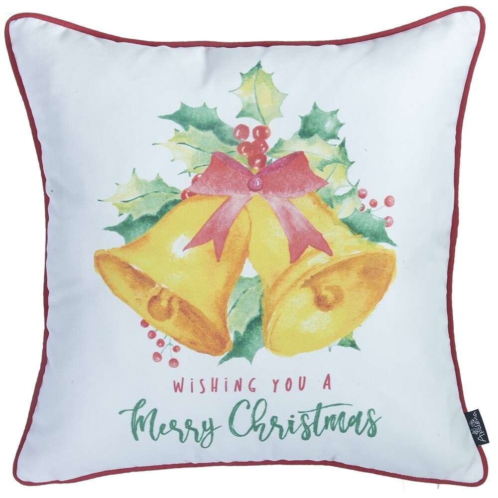 Merry Christmas Set of 2 Throw Pillow Covers Christmas Gift 18\