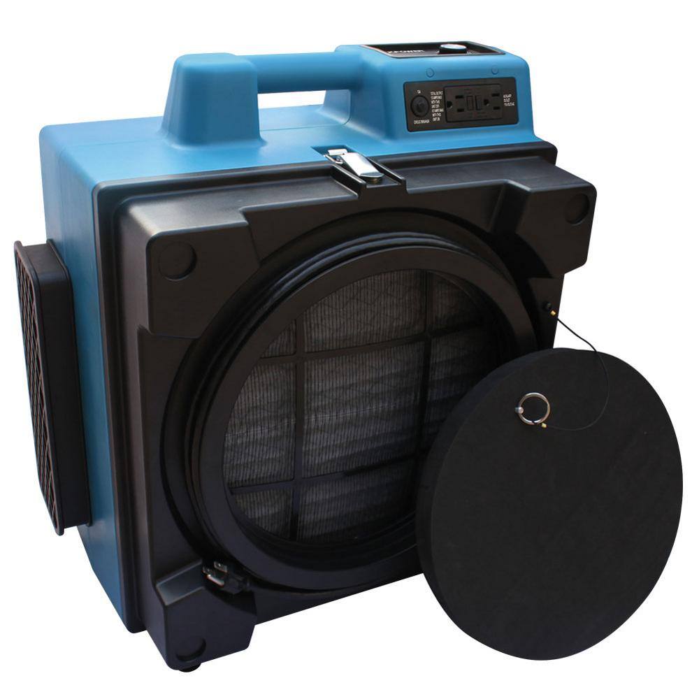 XPOWER 600 CFM 3-Filter HEPA Air Scrubber X-3400A