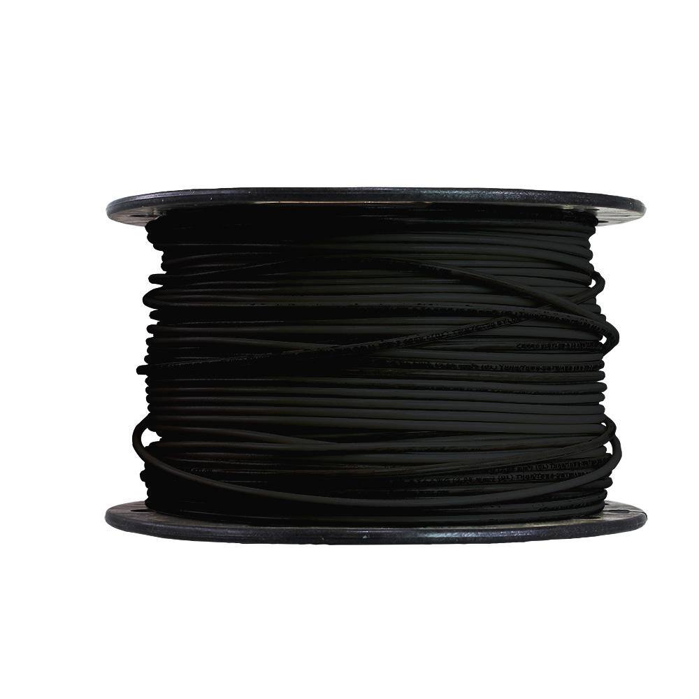 Cerrowire 500 ft. 14 Gauge Black Stranded Copper THHN Wire 112-3451J