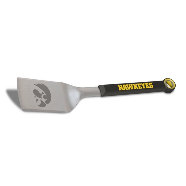 Ncaa Iowa Hawkeyes Stainless Steel Bbq Spatula With Bottle Opener