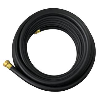 Flexon Flextreme 58 in. Dia x 50 ft. Black Performance Rubber Garden Hose FLXPR5850