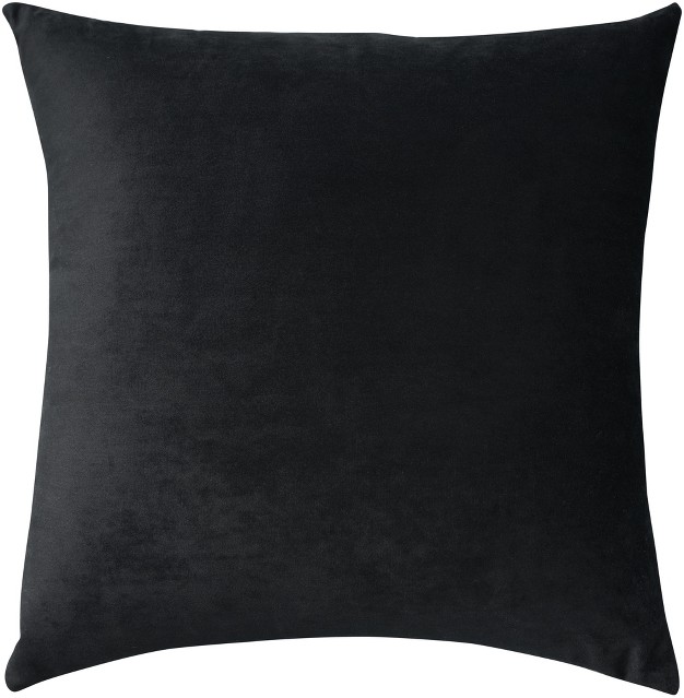 X 18 quot Black Indoor Throw Pillow