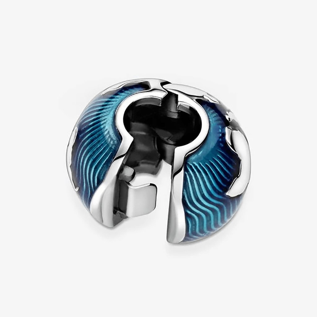 PANDORA  Blue Globe Clip Charm