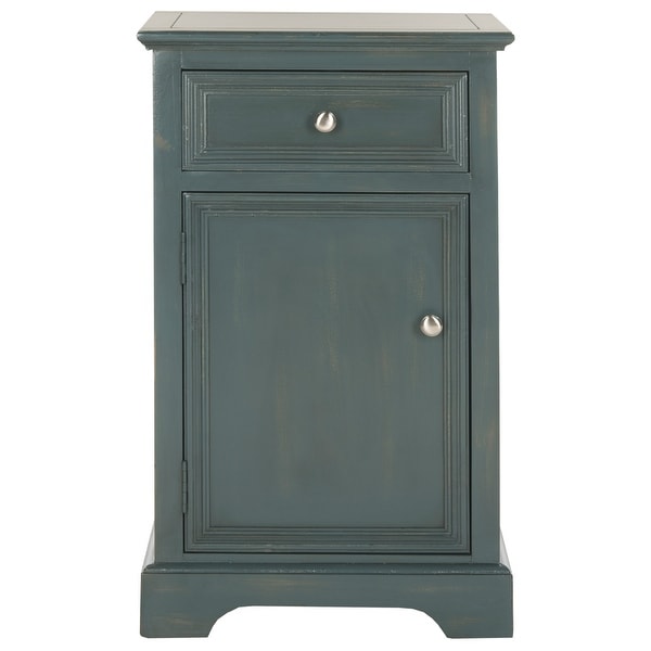 SAFAVIEH Jarome Dark Teal End Table - 17.9