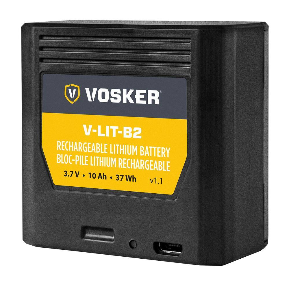 VOSKER Extra Rechargeable Lithium Battery Pack for V150 Mobile Security Camera V-LIT-B2