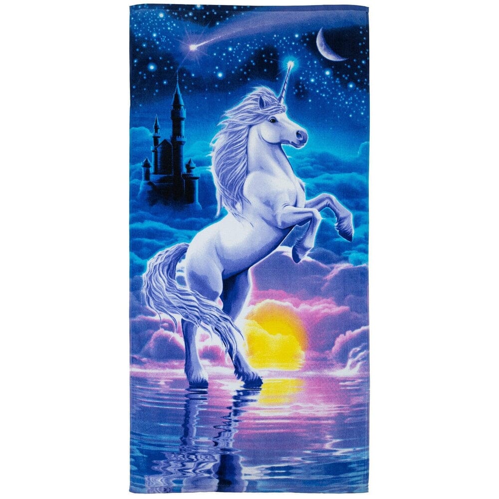 Unicorn Super Soft Plush Cotton Beach Towel