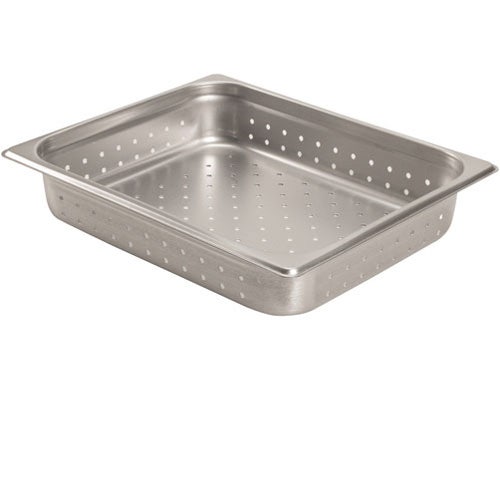 AllPoints 133-1297 - Perforated Steam Table Pan Half-Size， 2 1/2