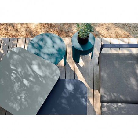 Table basse de jardin en metal design rectangulaire - Bebop FERMOB