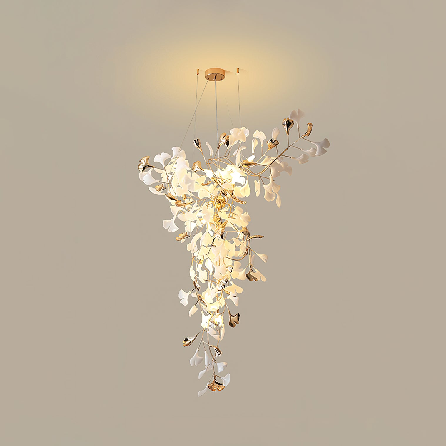 Ginkgo Tip Tlying Chandelier