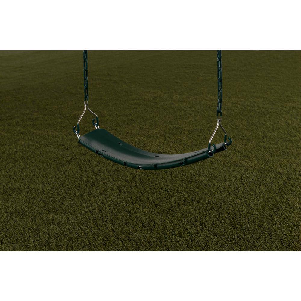 Creative Cedar Designs Beginner Green Belt Swing Seat with Chains BP016-G