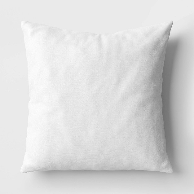 Feather Filled Throw Pillow