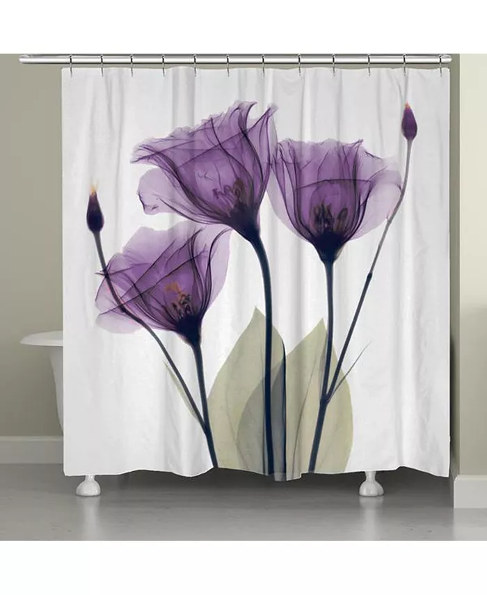 Laural Home Gentian Hope Shower Curtain