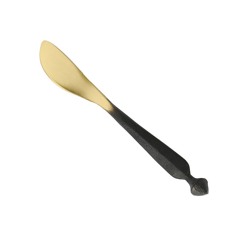 Cravings By Chrissy Teigen 3 Piece Brass Cheese Knife Set with Black Handles