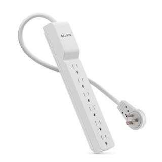 Belkin 6-Outlet 4 ft. Cord HomeOffice Surge Protector BE106000-04