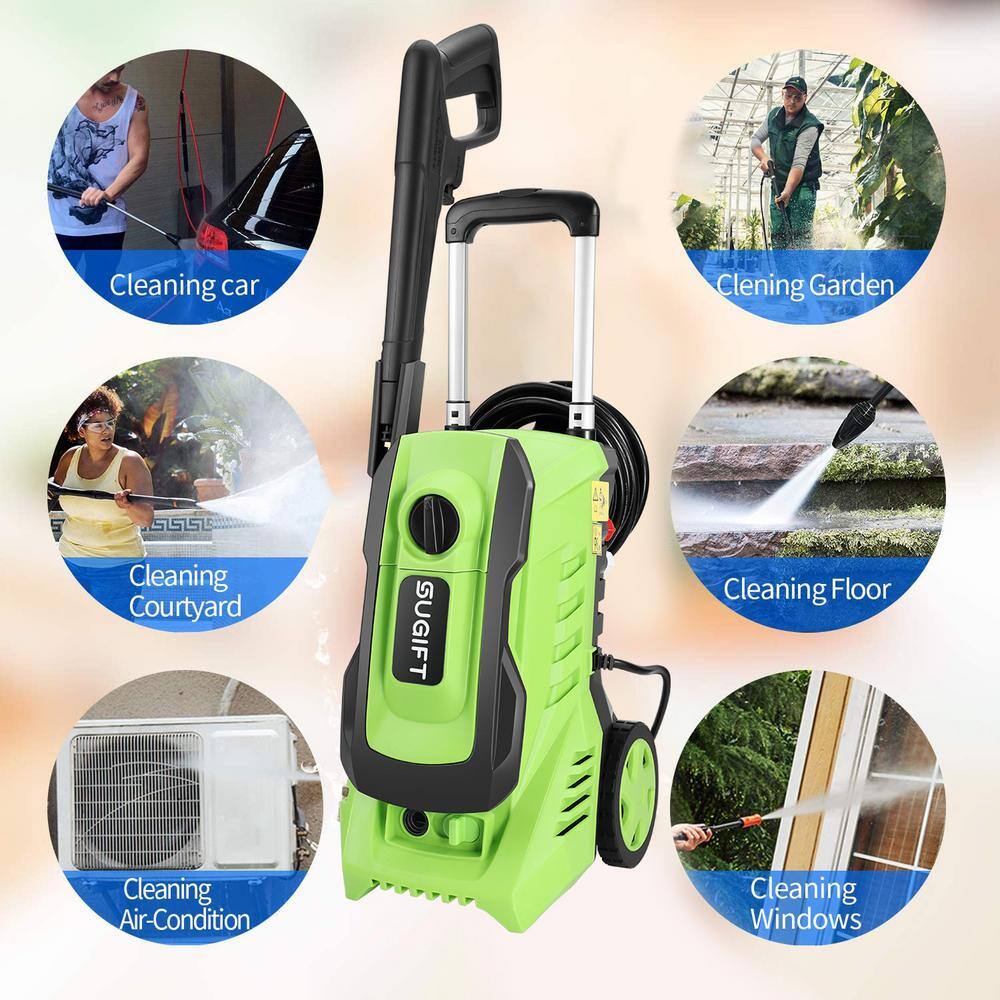 SKONYON 2600 PSI 1.6 GPM 14.5 Amp Cold Water Electric Pressure Washer SK-88129