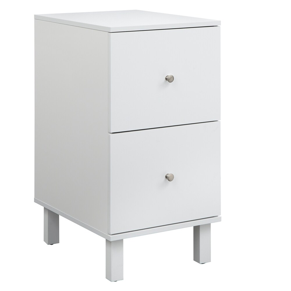 Simple Living Foster Desk and Filing Cabinet Set