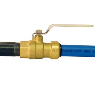 Tectite 34 in. Brass Push-to-Connect x Female Pipe Thread Ball Valve FSBBV34F