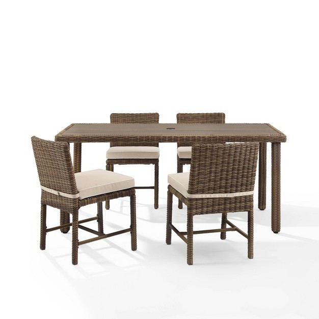 5pc Bradenton Outdoor Steel Dining Set Crosley