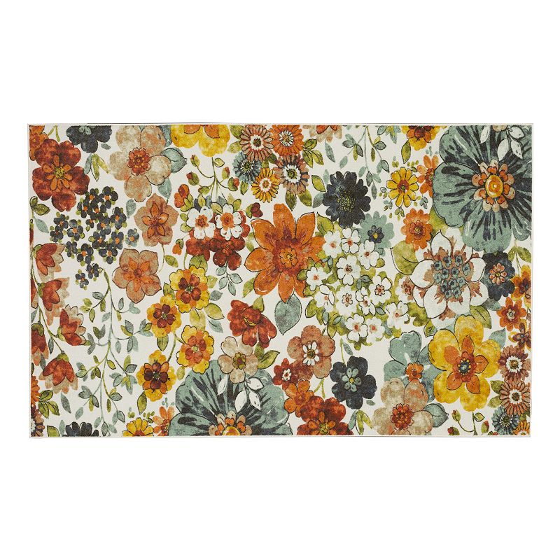 Mohawk® Home Prismatic Blossoms Rainbow Recycled EverStrand Area Rug