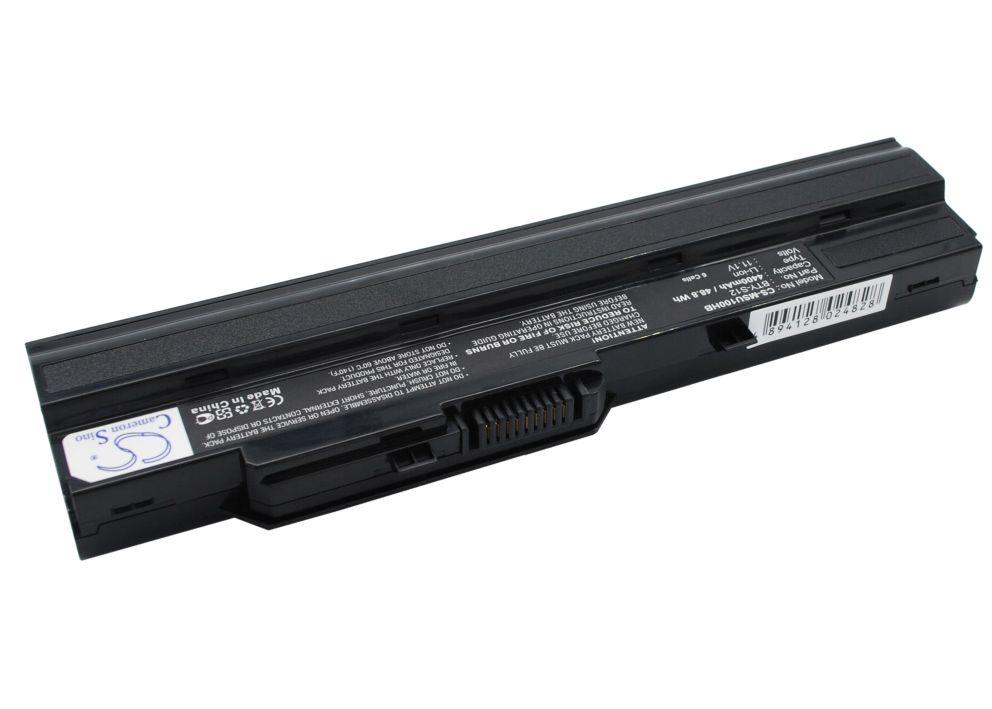 Advent 4211 4212 Black 4400mAh Replacement Battery BatteryClerkcom Laptop and Notebook