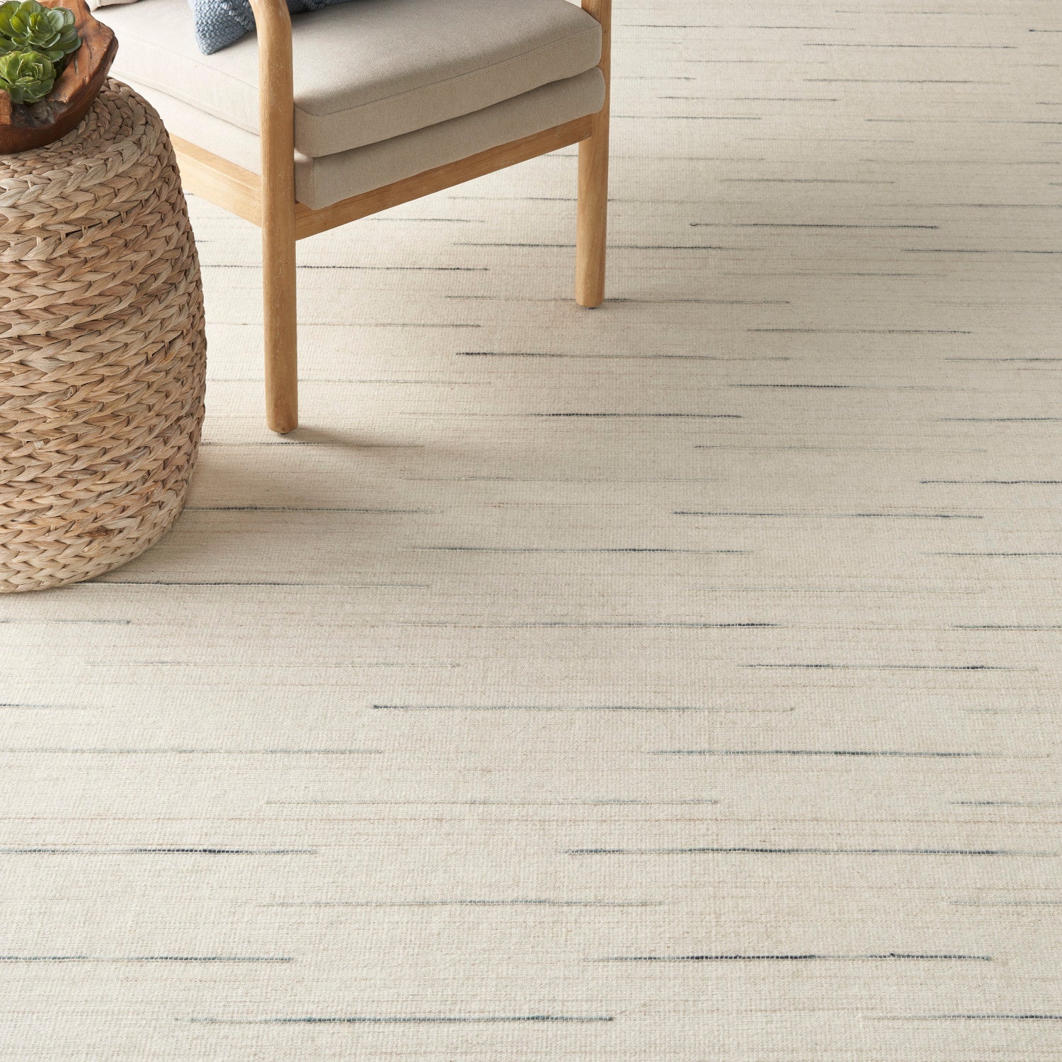 Interweave Ivory Modern Rug