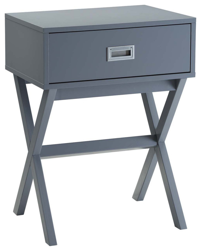 Designs2Go Landon 1 Drawer End Table   Transitional   Side Tables And End Tables   by VirVentures  Houzz