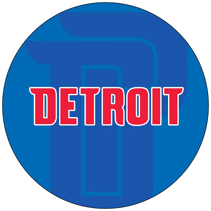 Detroit Pistons Padded Swivel Bar Stool with Back