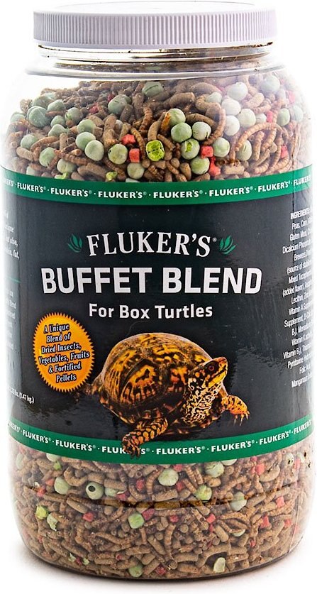 Fluker's Box Turtle Buffet Blend Reptile Food