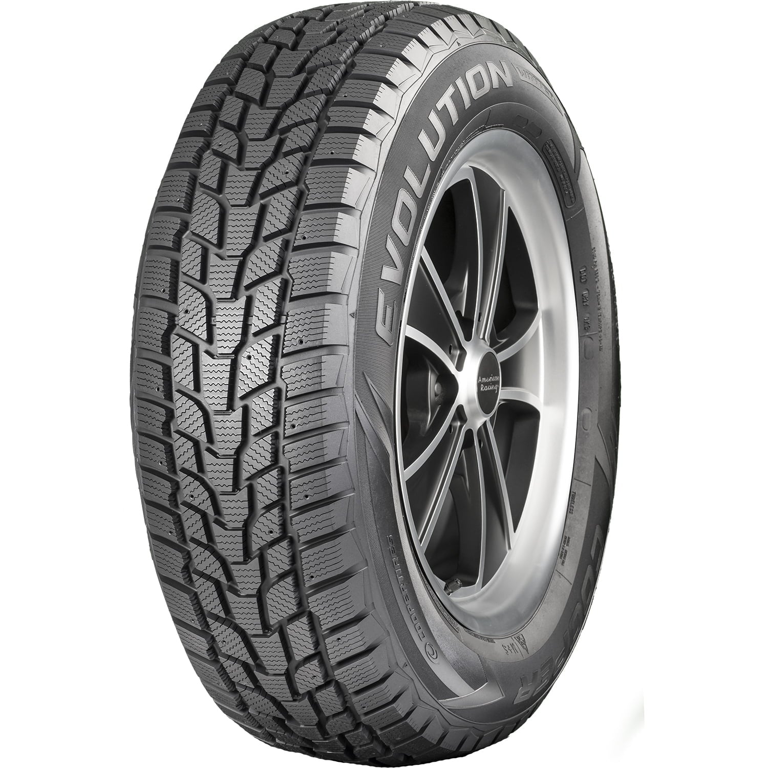 Set of 4 (FOUR) Cooper Evolution Winter 245/55R19 103T Winter Snow Tires